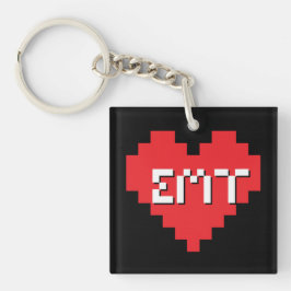 Medizinischer Notfalltechniker emm Gesundheit Schlüsselanhänger