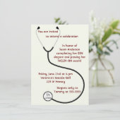 Medizinischer oder einladung (Stehend Vorderseite)