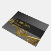 Medizinischer Professional Luxus Gold DNA-Strang Fußmatte (Schrägansicht)