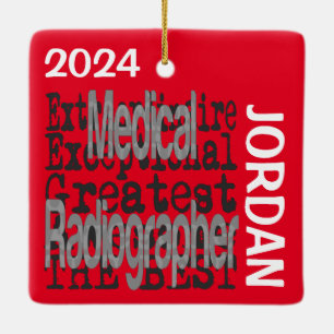 Medizinischer Radiograf Extraordinaire CUSTOM Keramikornament
