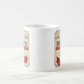 Medizinischer Scheidungs-Aufkleber Kaffeetasse (Mittel)