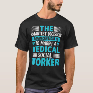 Medizinischer Sozialarbeiter Beruf Krankenhaus 5 T-Shirt