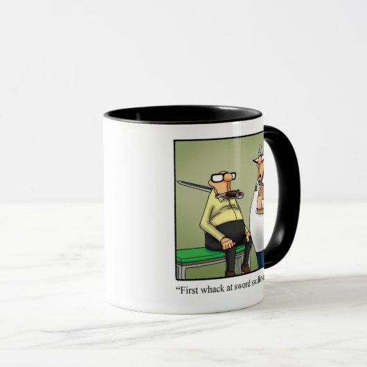 Medizinischer Spaß Kaffee Tasse (VorderseiteRechts)