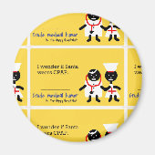 Medizinischer Spaß Magnet (Vorne)