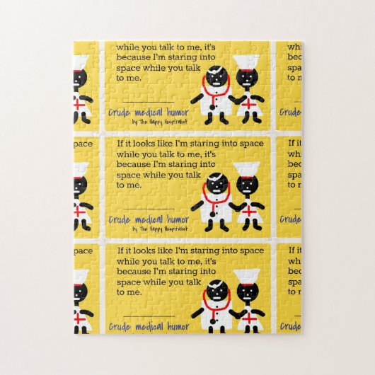 Medizinischer Spaß Puzzle (Vertikal)
