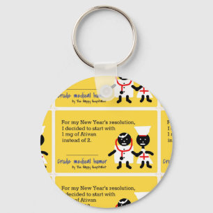 Medizinischer Spaß Schlüsselanhänger
