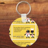 Medizinischer Spaß Schlüsselanhänger (Vorderseite)