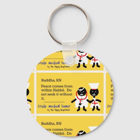 Medizinischer Spaß Schlüsselanhänger (Vorderseite)