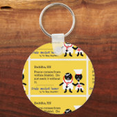 Medizinischer Spaß Schlüsselanhänger (Vorderseite)