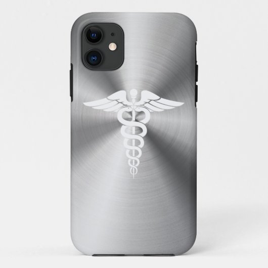 Medizinischer StahlmetalliPhone 5 Fall Case-Mate iPhone Hülle (Rückseite)