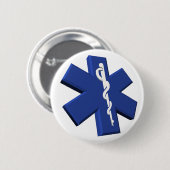 Medizinischer Symbol-Knopf Button (Vorne & Hinten)