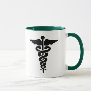 Medizinischer SymbolCaduceus Tasse