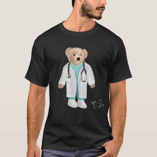 Medizinischer Teddybär T-Shirt (Vorderseite)