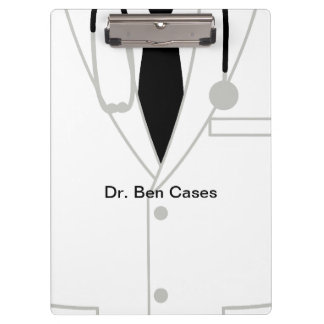 Medizinischer Thema-Doktor Acrylic Clipboard Klemmbrett