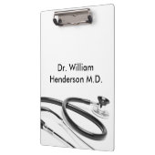 Medizinischer Thema-Doktor Clipboard Klemmbrett (Links)