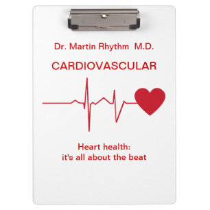 Medizinischer Thema-Doktor Custom Clipboard Klemmbrett