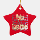 Medizinischer Übersetzer Keramik Ornament (Hinten)