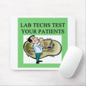 medizinischer Witz des Labradortechnikers Mousepad (Mit Mouse)