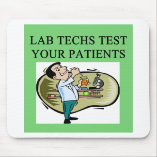 medizinischer Witz des Labradortechnikers Mousepad