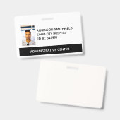 Medizinisches Abzeichen Ausweis (Vorder- & Rückseite)