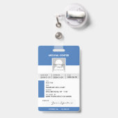 Medizinisches Abzeichen Ausweis (Rückseite mit Ausziehbar)