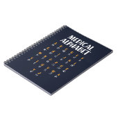 Medizinisches Alphabet Notizblock (Linke Seite)