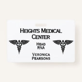 Medizinisches Angestellter Ausweis (Vorderseite)