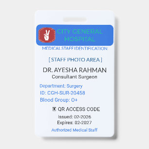 Medizinisches Armband Krankenpfleger Armband   Sic Ausweis