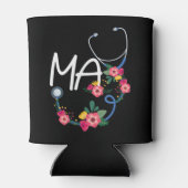 Medizinisches Assistenzkrankenhaus Stethoscope Flo Dosenkühler (Rückseite)