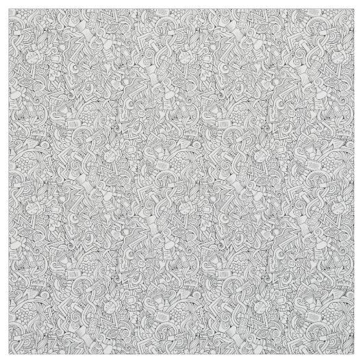 Medizinisches B&W Muster Stoff (Muster)