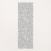 Medizinisches B&W Muster Yogamatte (Vorderseite)