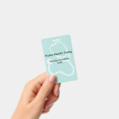 Medizinisches Berufliches modernes Layout Ausweis (Handheld)