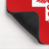 Medizinisches Berufliches Mousepad, anpassen Mousepad (Ecke)