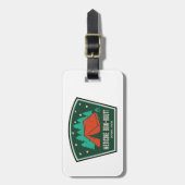 Medizinisches Bow-Routine-National Forest-Camping Gepäckanhänger (Vorderseite vertikal)