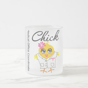 Medizinisches Büro-Koordinator-Küken Mattglastasse