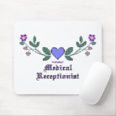 Medizinisches Empfangsdame CS Mousepad (Mit Mouse)
