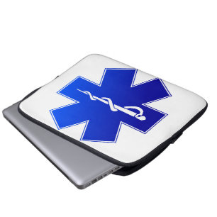 Medizinisches EMS-Symbol Laptopschutzhülle