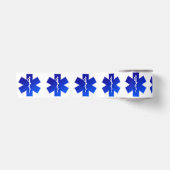 Medizinisches EMS-Symbol Satinband (Vorderseite)