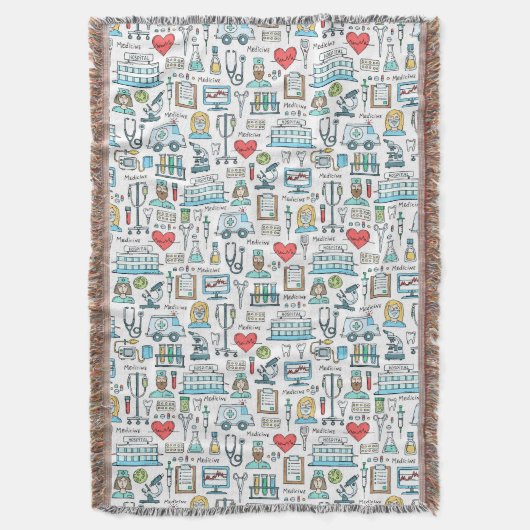 Medizinisches Entwurfs-Muster Decke (Vorderseite Vertikal)