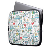 Medizinisches Entwurfs-Muster Laptopschutzhülle (Vorderseite Links)