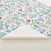 Medizinisches Entwurfs-Muster Sherpadecke (3/4)