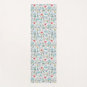 Medizinisches Entwurfs-Muster Yogamatte (Vorderseite)