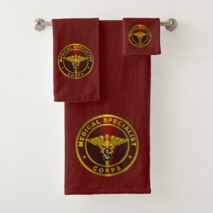 Medizinisches Fachkorps Badhandtuch Set