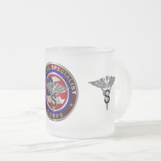 Medizinisches Fachkorps Mattglastasse (VorderseiteRechts)