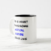 medizinisches Fachwissen, phantastisch Zweifarbige Tasse (Vorderseite Links)