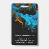 Medizinisches Foto für Krankenpflege Ausweis (Rückseite)