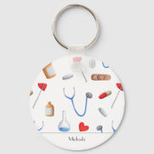 Medizinisches Gerät oder medizinisches Gerät Perso Schlüsselanhänger (Vorderseite)