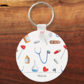 Medizinisches Gerät oder medizinisches Gerät Perso Schlüsselanhänger (Vorderseite)