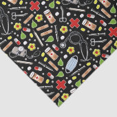 Medizinisches Geschenk Seidenpapier (Ausschnitt)