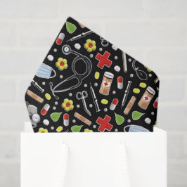 Medizinisches Geschenk Seidenpapier